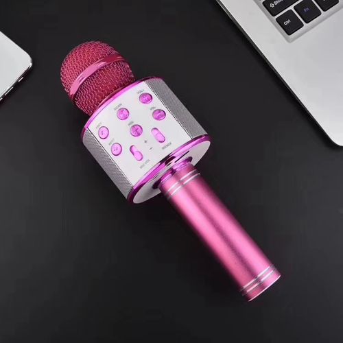 Wireless Handheld Karaoke Microphone with Home Party KTV Music Singing Playback Speaker