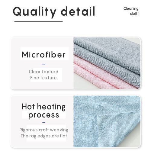 Reusable Disposable Microfibre Cleaning Kitchen Cloths Dish Cloths Microfibre Cleaning Towel with Dispenser Box