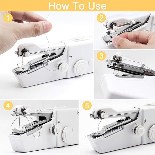 Handheld Portable Sewing Machine Handheld Stitch 101 Mini Electric Sewing Machine Sewing Machine 340G