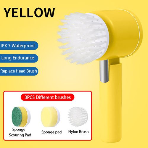 Multi-function electric cleaning brush Various brush heads