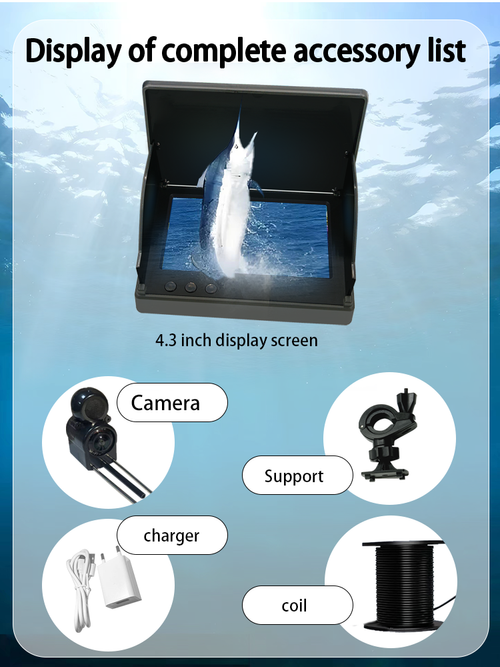 Portable Underwater Visual Fish Finder