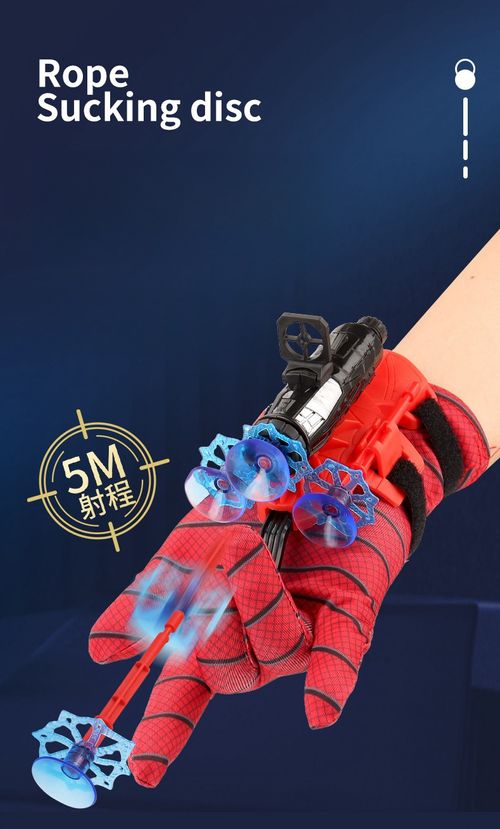 Spider-Man Web Shooting Launcher Toys Kids Wrist Launcher