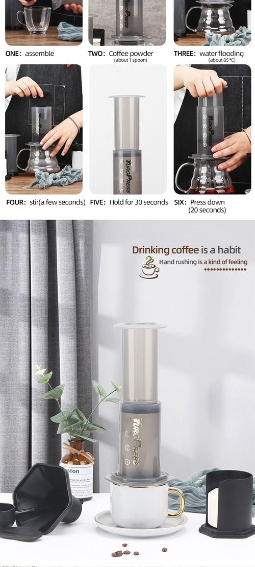 Yuro Press Coffee pour-over pot
