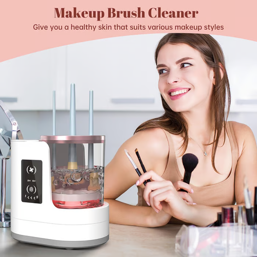 🔥 3 IN 1 Electric Makeup Brush Cleaner Machine