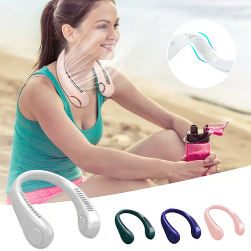 HANDS-FREE Portable Fan with neckband