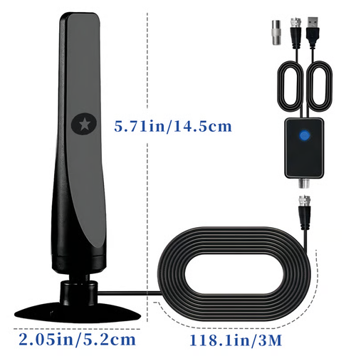 🔥1080P TV antenna HD receiver