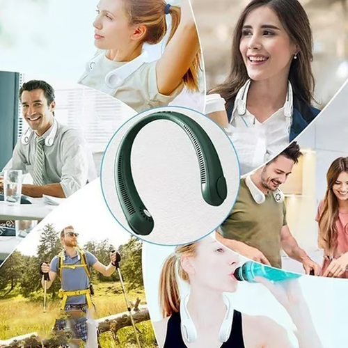 HANDS-FREE Portable Fan with neckband