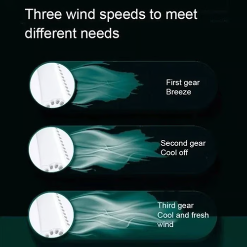 HANDS-FREE Portable Fan with neckband