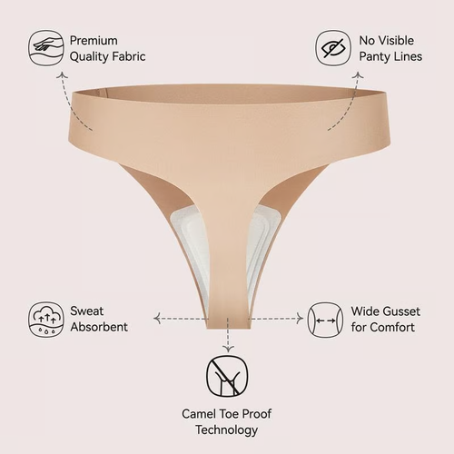 Women's Camel Toe Thong
