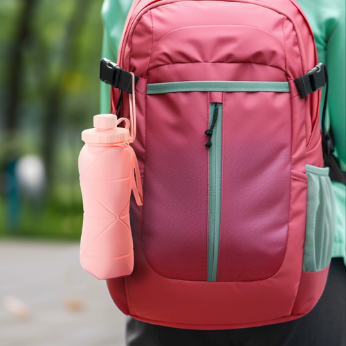 Travel portable leak-proof foldable water bottle