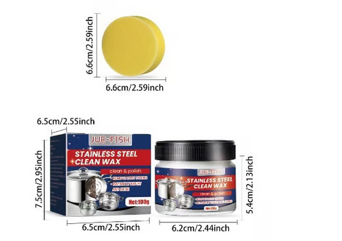 Miracle Nano Technology Stainless Steel Universal Cleaning Paste Promotional Price: Buy One Get One Free