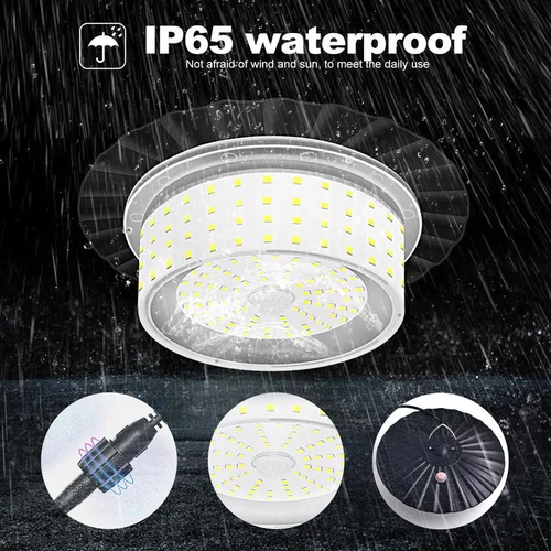 🔥224-LED Solar Pendant Light with Moving Sensor