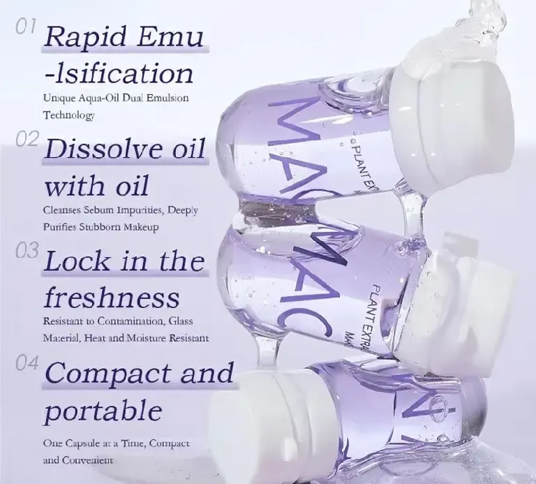 portable cleansing oil