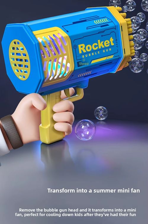 Automatic Electric Bubble Gun