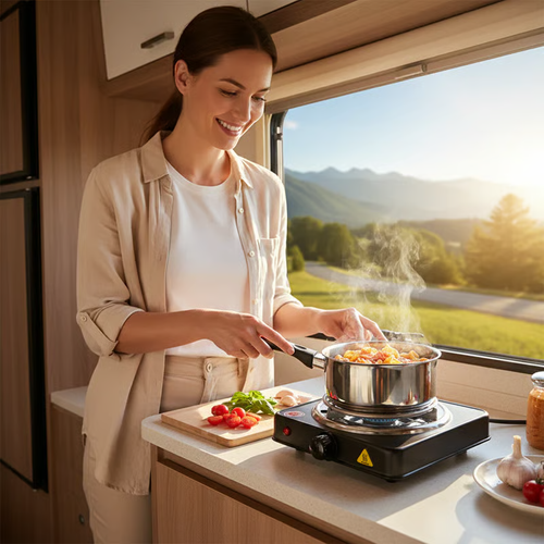 Multi-functional Cooking Electric Stove for Home Use