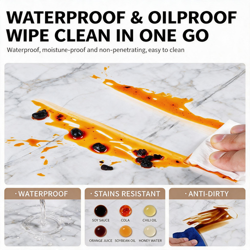 💎🍳 Marble Kitchen Peel & Stick Wallpaper | Backsplash | Waterproof Kitchen Stickers ✨💧