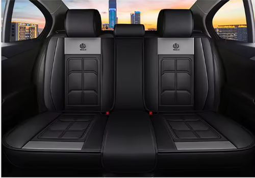 Universal car seat cushions, PU leather car seat covers, fully enclosed and waterproof, universal five-seater, all-season seat cushions.