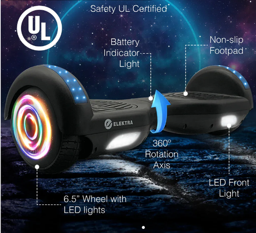 🔥🔥 24V 2.0AH Electric Hoverboard with Fast Self-Balancing Two-Wheel Scooter Motor 150-250w Bluetooth Smart Hover Board