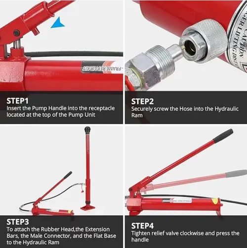 4-ton sheet metal separation jack, equipped with powerful hydraulic power