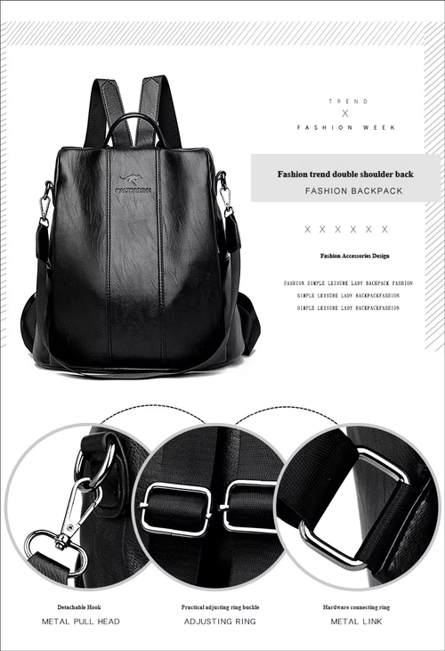 Ladies' Stylish Large Capacity Backpack