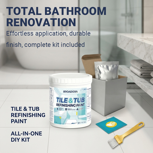 Premium tile and bathtub renovation paint kit