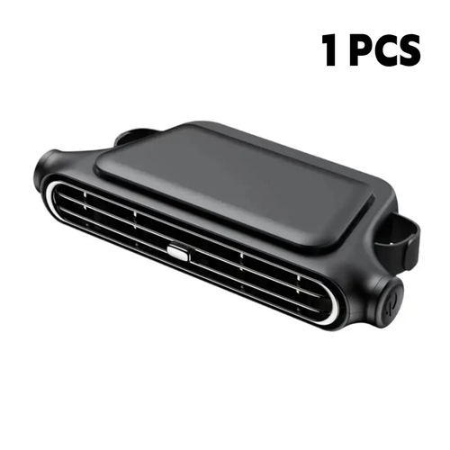Car Seat Velcro Fan: 3 Adjustable Speeds, Built-In 3000mAh Battery, USB Charging, Suitable For Cars, Golf Carts, And Travel RVs