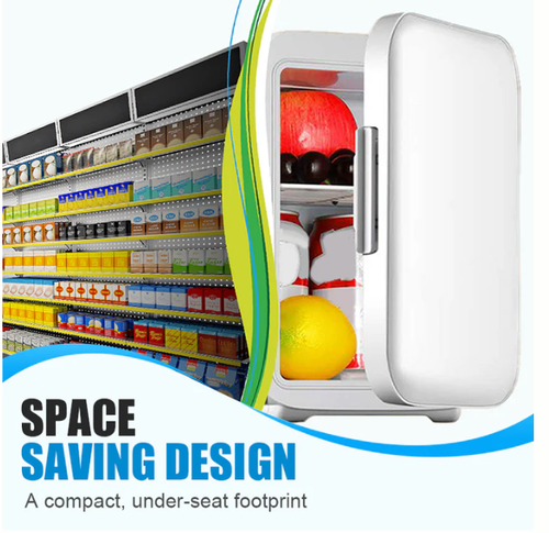 ❄️🔥  Portable mini-fridge - suitable for home, car, and camping. Equipped with a USB port for outdoor use.