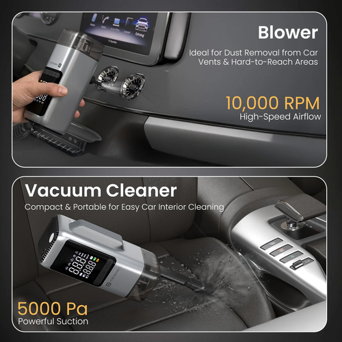 Car emergency jump starter vacuum cleaner air pump multi-functional all-in-one machine