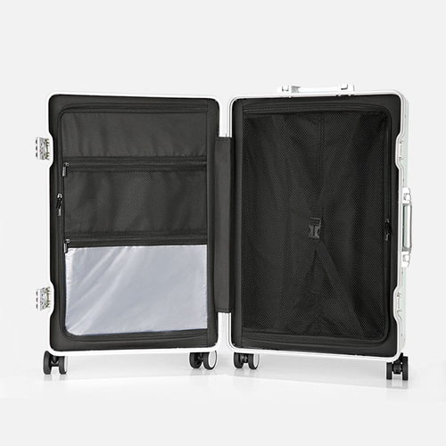 Multi-functional Side Opening Luggage, 20&24 Inch Boarding Case with Universal Wheels & Lock