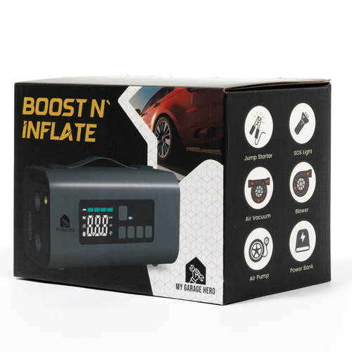 All-in-one high-capacity emergency jump starter
