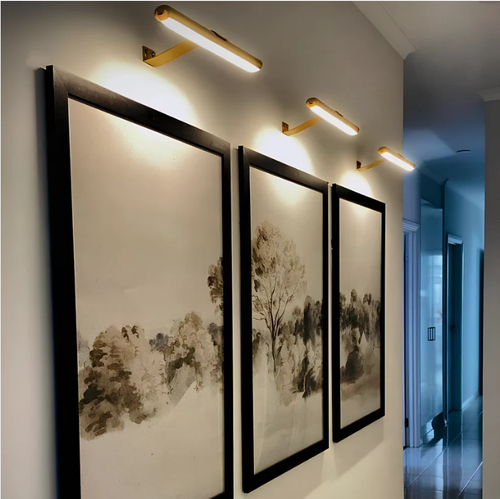 Wireless Wall Light  LED light source, dimmable, suitable for bathrooms, living rooms, guest rooms, and hotel vanity mirror lights.