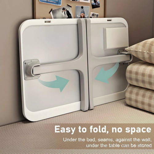 Premium Foldable Bed Table Adjustable Height Multifunction Table with Light