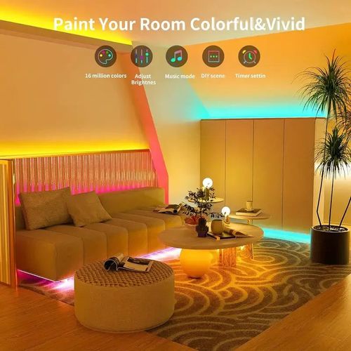 Music Syncing Smart LED Strip (10m)