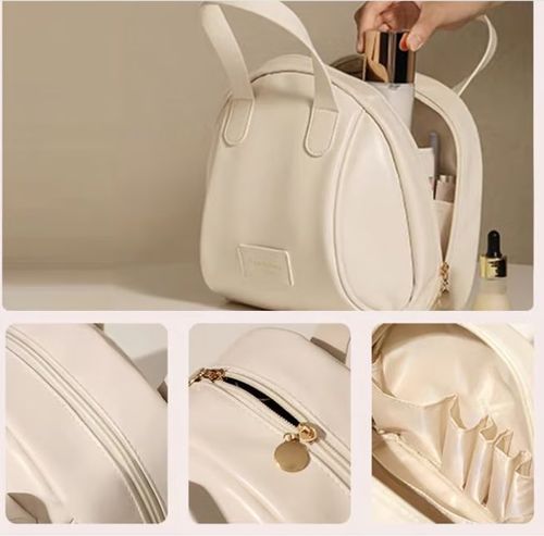 🌟 Multi-Layer Shell-Shaped Cosmetic Bag: The Perfect Blend of Elegance and Functionality! 👜✨