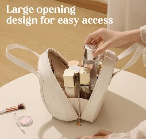 🌟 Multi-Layer Shell-Shaped Cosmetic Bag: The Perfect Blend of Elegance and Functionality! 👜✨