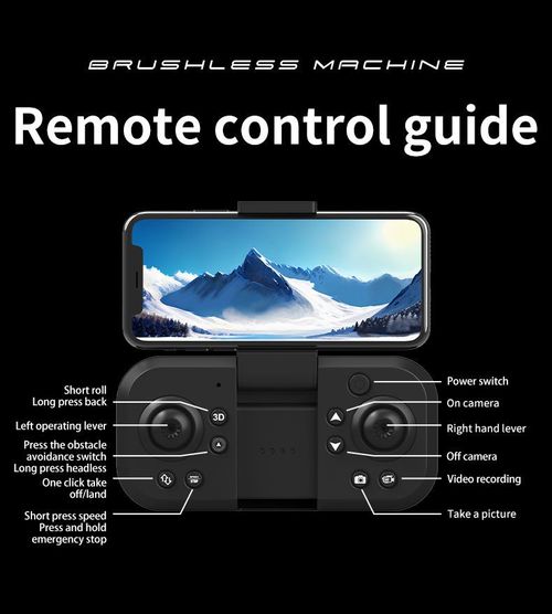 Pro Mini Drone 4K Dual Camera Drone Brushless Motor Optical Flow RC Quadcopter with 5G WIFI FPV ABS Remote Control Toys