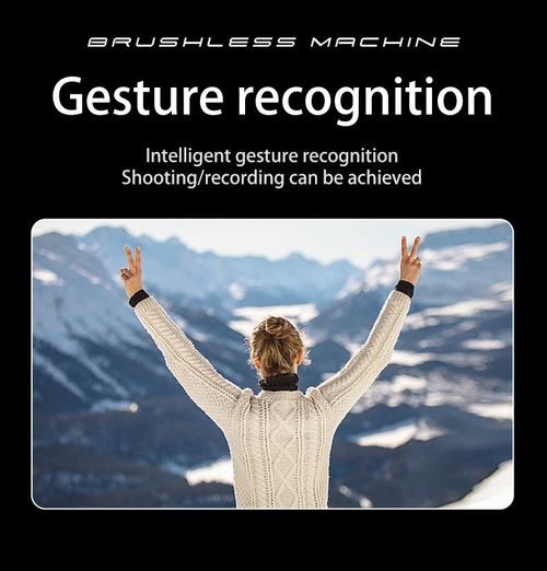 Pro Mini Drone 4K Dual Camera Drone Brushless Motor Optical Flow RC Quadcopter with 5G WIFI FPV ABS Remote Control Toys