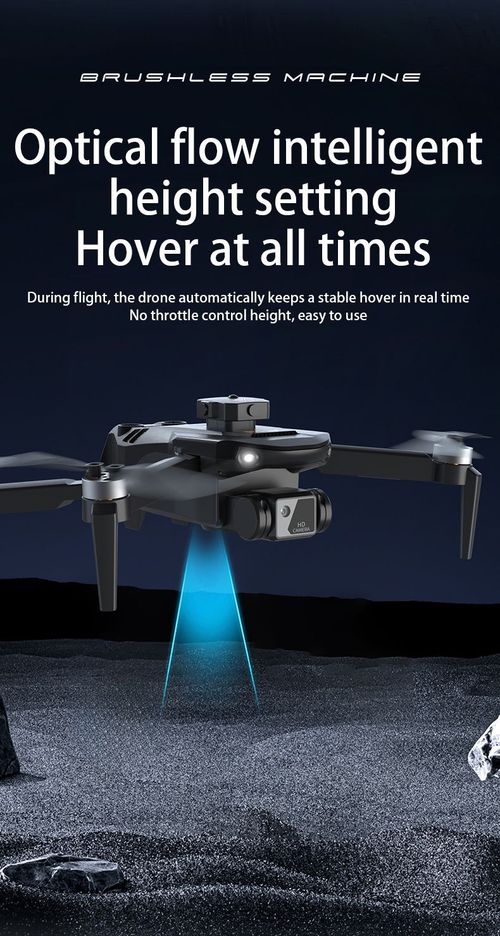 Pro Mini Drone 4K Dual Camera Drone Brushless Motor Optical Flow RC Quadcopter with 5G WIFI FPV ABS Remote Control Toys