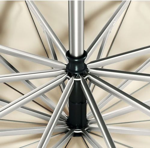 Ring buckle umbrella, Reflective Safety Strip, Sturdy Windproof, Travel Portable