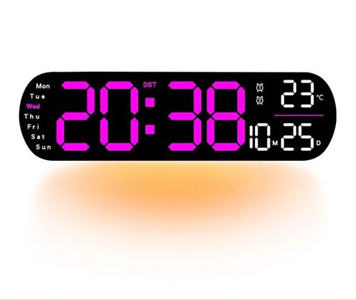 Multi-View Digital Wall Clock