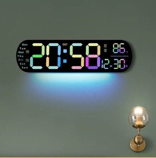 Multi-View Digital Wall Clock