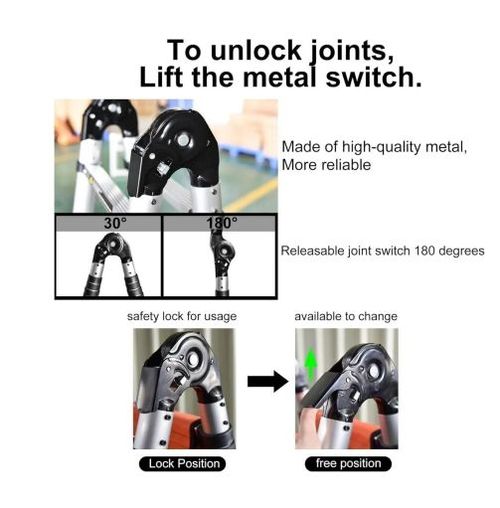 🌟 Reach New Heights with Our Premium A-Frame Ladder! 🛠💪