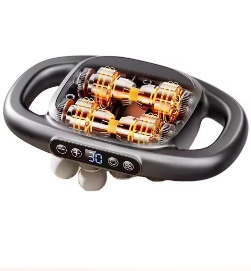 16-Drive 8-Head Massage Gun  Device Deep Tissue  Percussion Therapy for Muscle Pain Relief