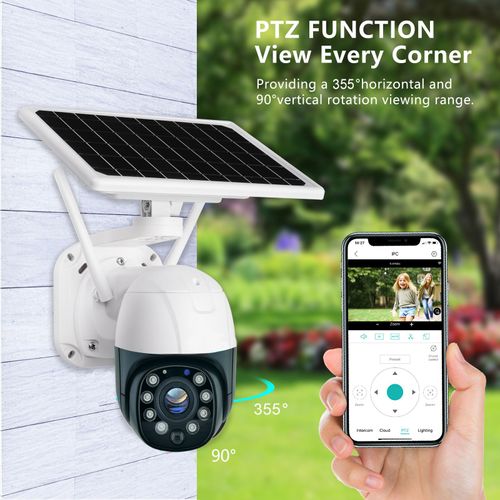 Wireless Solar Surveillance Camera