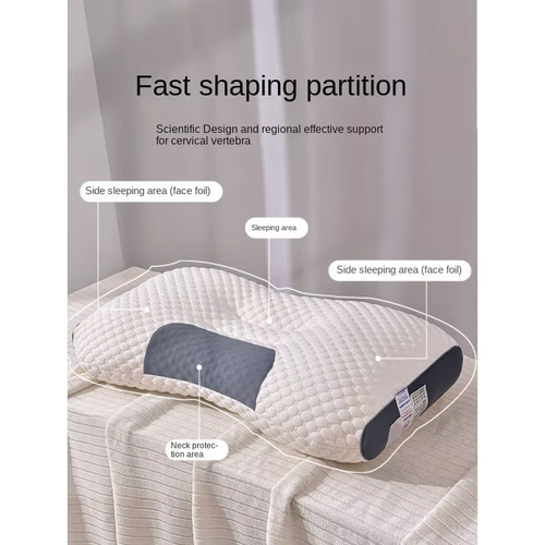 Antibacterial Neck Support Sleep-Aid Massage Pillow