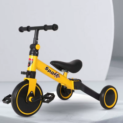 💥💥Multifunctional Kids Balance Bike.push Bike.baby Tricycle 3 in 1 Foldable for 1-6 Years Old