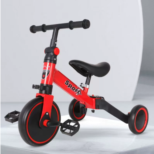 💥💥Multifunctional Kids Balance Bike.push Bike.baby Tricycle 3 in 1 Foldable for 1-6 Years Old