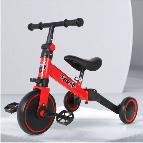 💥💥Multifunctional Kids Balance Bike.push Bike.baby Tricycle 3 in 1 Foldable for 1-6 Years Old