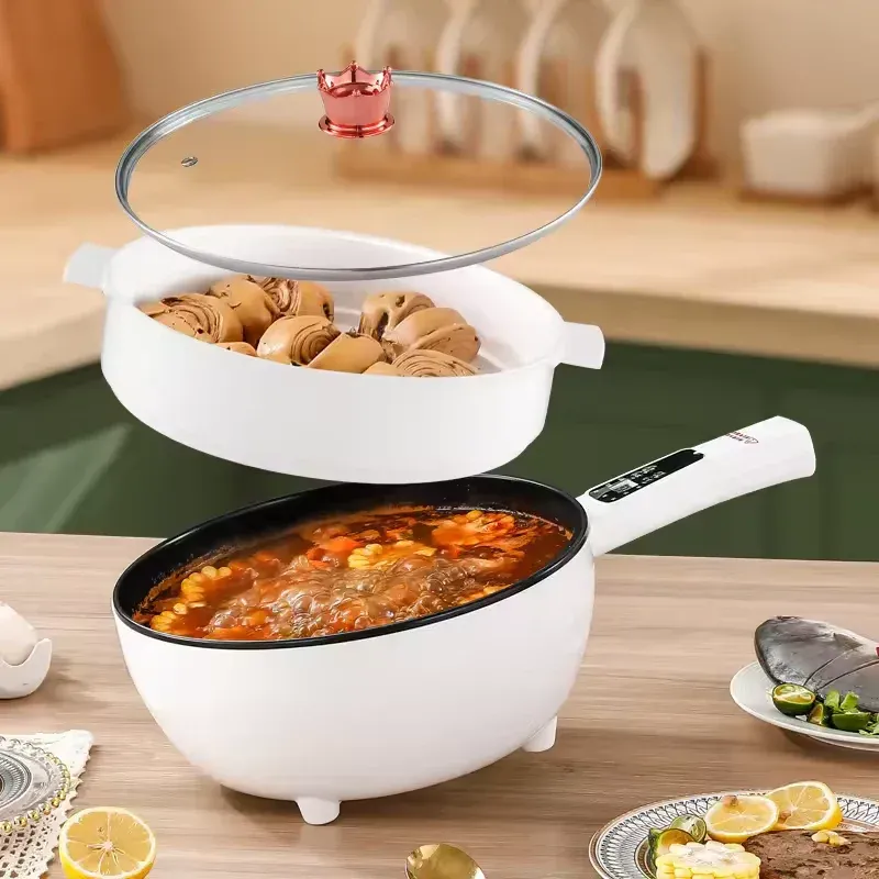 Large capacity multifunctional electric frying pan