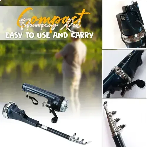 🔥🦐 All-in-one Telescopic Fishing Rod Kit